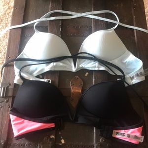 NWOT Pink Bathing suit tops